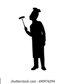 Chef Silhouette Vector