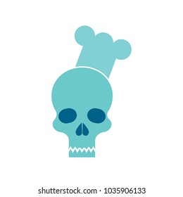 Chef Skull Logo Icon Design