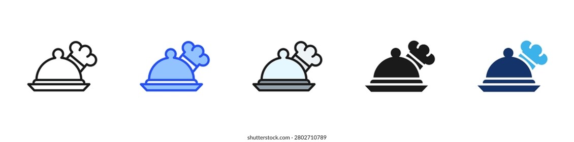 Chef Special Icon Collection With Multiple Styles