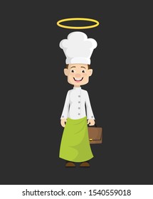 Chef - Standing and Smiling