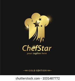 Chef Star Logo Template