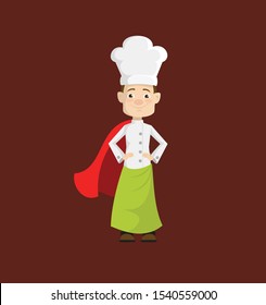 Chef - In Super Hero Costume