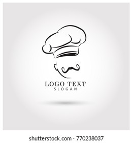 Chef Symbol & Icon Logo Vector Template