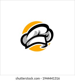 Chef Symbol. Restaurant Logo. Vector Illustration.