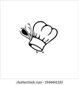 Chef Symbol. Restaurant Logo. Vector Illustration.