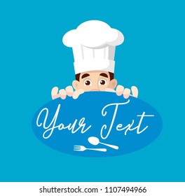 Cartoon Chef Logo Mascots Flat Vector 스톡 벡터(로열티 프리) 1114315079 ...