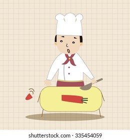 chef theme elements vector,eps