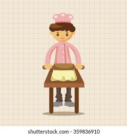 chef theme elements vector,eps