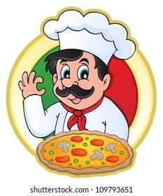 Chef theme image 7 - vector illustration.