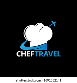 Chef Travel Logo Template Design