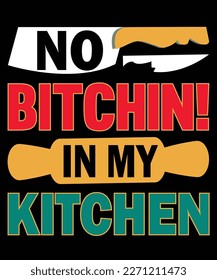 A chef t-shirt design typically features culinary-themed graphics, such as cooking utensils, ingredients, or food items, along with catchy phrases or puns related to cooking or being a chef.