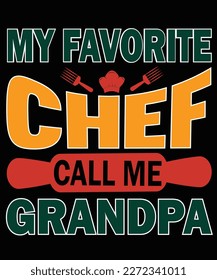 A chef t-shirt design typically features culinary-themed graphics or text, such as images of cooking utensils, food ingredients, or witty cooking-related slogans.