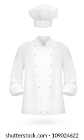 Chef Uniform: Shirt And Hat