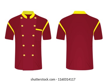 Chef uniform. vector illustration