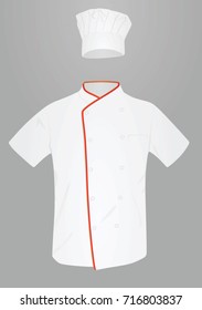 Chef uniform. vector illustration