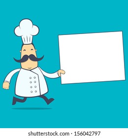 chef in various poses for use in advertising, presentations, brochures, blogs, documents and forms, etc.