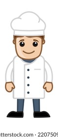 Chef - Vector Character Cartoon Illustration