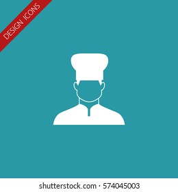 Chef Vector Icon.
