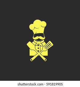 Chef vector  icon.