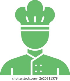 Chef vector icon. Can be used for printing, mobile and web applications.