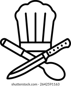 Chef vector icon. Can be used for printing, mobile and web applications.