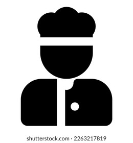 chef vector icon illustration asset