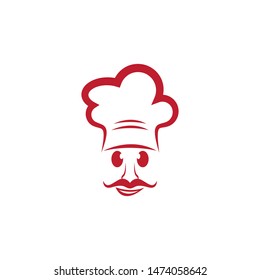 Chef vector icon illustration design