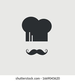 Chef vector icon illustration sign