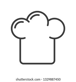 Chef vector icon in modern flat style isolated. Chef can support is good for your web design.
