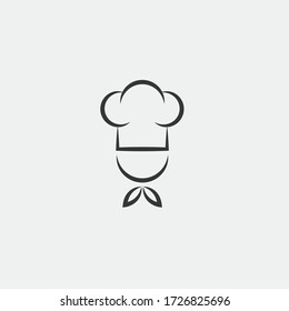 Chef Vector Icon Restuarant Serving