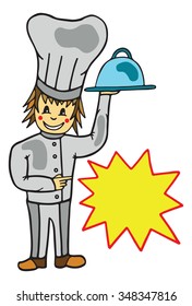 chef vector illustration
	
 