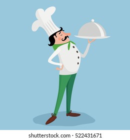 Chef. Vector illustration eps 10
