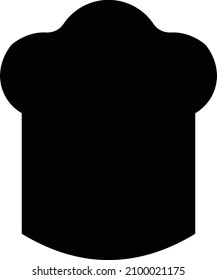 chef vector illustration isolated on a transparent background. glyph vector icons for concept or web graphics.