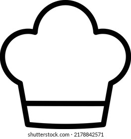 Ilustración vectorial Chef en un fondo transparente.Símbolos de calidad premium.Icono vectorial de trazo para el concepto y el diseño gráfico.