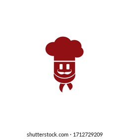 Chef vector logo design. Cooking and restaurant logo concept.