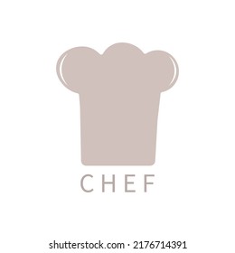 Chef Vector Logo Restuarant Serving.