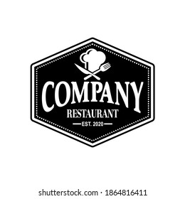 Vector de Chef, Vector de Logotipo de Restaurante