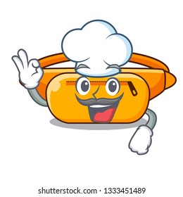 Chef waist bag in the shape mascot
