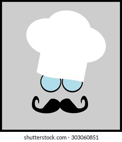 chef wearing glasses