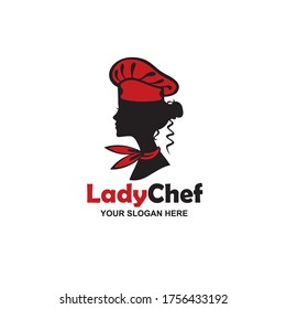 chef woman design isolated on white background