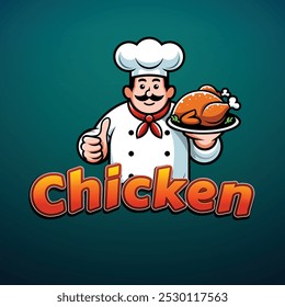 Logotipo Cheff para restaurante Friedicken