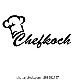 Chefkoch, chef cuisine, german, chef's hat, cook, restaurant, cooking