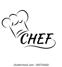 Chef's Hat Cook vector illustration eps 10
