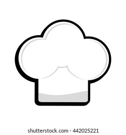 chefs hat icon. Menu design. vector graphic