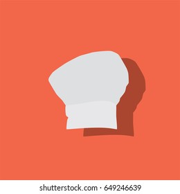 Chef's hat icon, vector illustration design. Cookware collection.