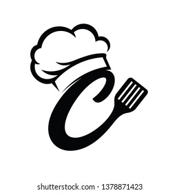 Chef's hat Logo Design Inspiration Vector