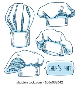 Chef's hat set.