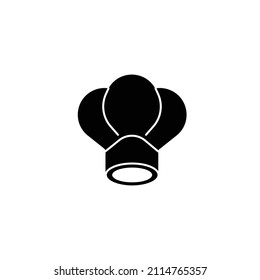 chefs hat vector type icon