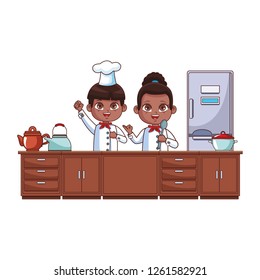Chefs kids cartoon