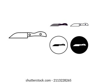 Köche-Messer, Vektorsymbol